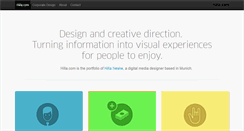 Desktop Screenshot of hilla.com