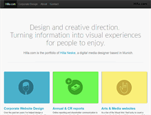 Tablet Screenshot of hilla.com